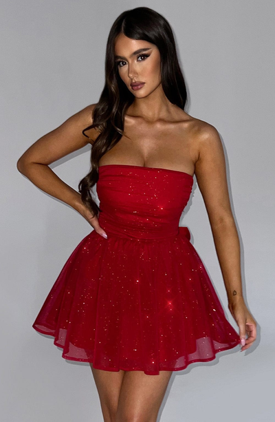 LUISA SPARKLE MINI DRESS